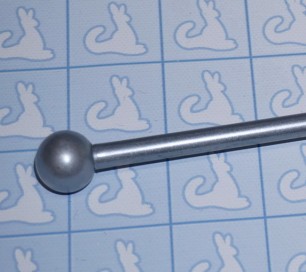 Barbell Silver - Resin