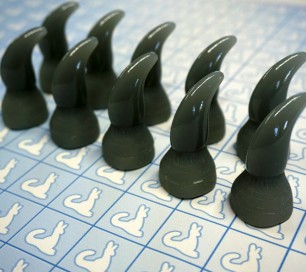 Resin Claws - Hands - Pre-made (Grey x10)