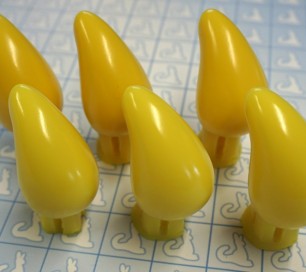 Resin Claw - Feet 114MM - Pre-made (Yellow x6)