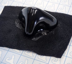 Nose - Toony Canine - Pre-made (HG Black)