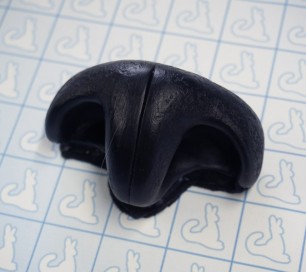 Nose - Realistic Canine - Pre-made (Black)
