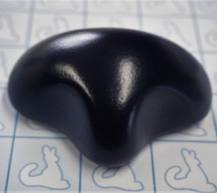 Nose - Toony Small 2 - Pre-made (Black)