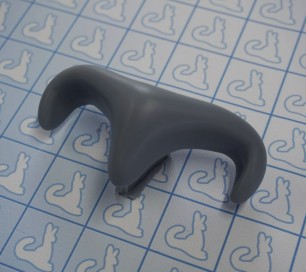 Nose - Feline - Pre-made (Grey)