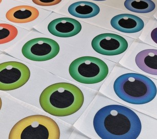 Sublimated Eyes (2.3in)