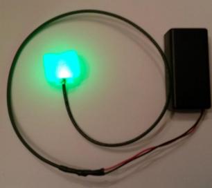 LED Ear Plug Piercing