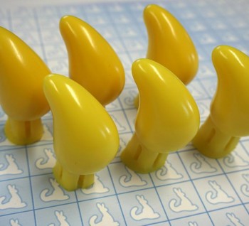 Resin Claw - Feet 114MM - Pre-made (Yellow x6)